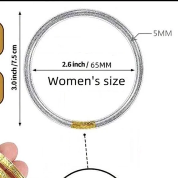 Waterproof silicone bracelets - Picture 3 of 3